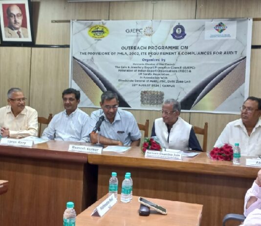 GJEPC Co-organises Outreach Seminar on PMLA Act in Kanpur