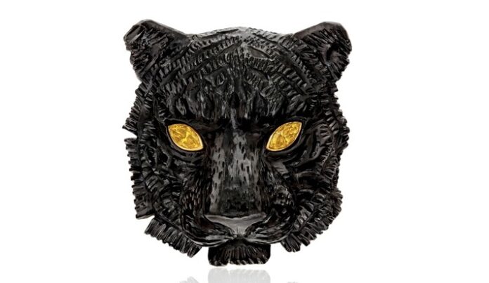 Diamond Eyes: Christie's Offers Cartier Cat Brooch
