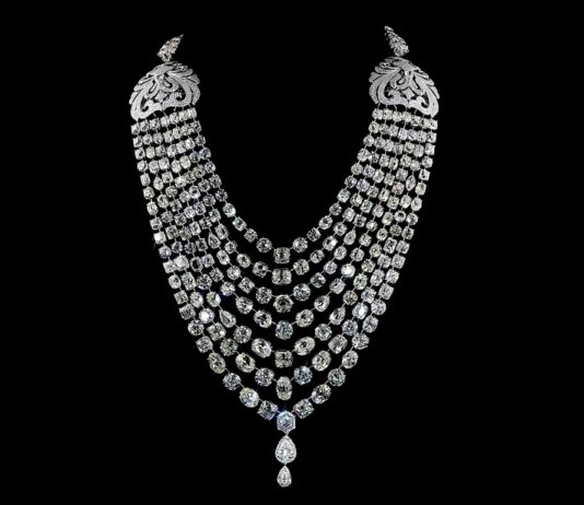 Shiv Narayan Unveils The Stunning 615.41-ct Diamond Niva Necklace Shiv Narayan Unveils The Stunning 615.41-ct Diamond Niva Necklace
