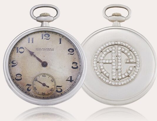 Al Capone’s Diamond-Studded Patek Philippe Pocket Watch Returns to Auction Block