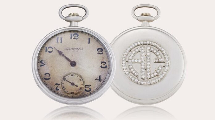 Al Capone’s Diamond-Studded Patek Philippe Pocket Watch Returns to Auction Block