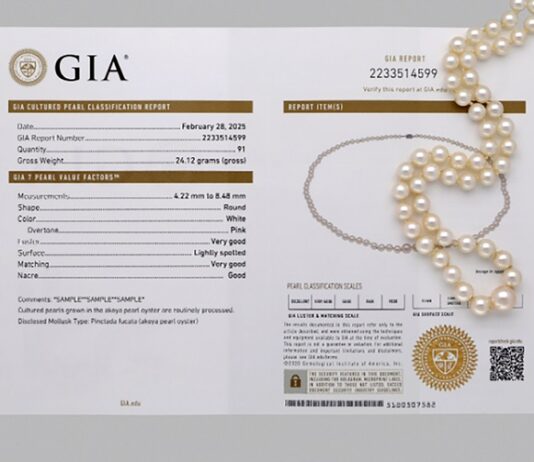GIA Unveils Enhanced Nacre Grading Scale for Pearl Reports
