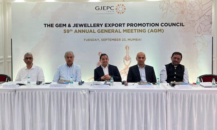 GJEPC Hosts 59th Annual General Meeting in Hybrid Format