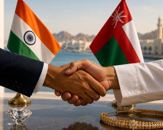 India-Oman CEPA Takes Effect, Boosting Prospects for Gems and Jewellery Exports India-Oman CEPA Takes Effect, Boosting Prospects for Gems and Jewellery Exports