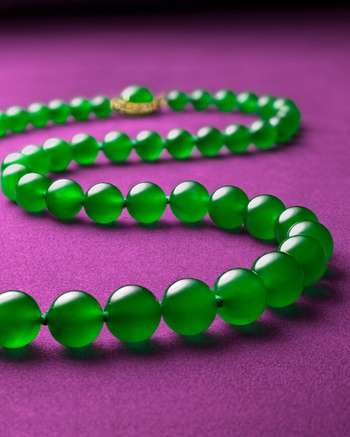 Rare Jadeite Necklace Fetches $25.6 Million at Christie’s, Falls Just Short of Global Auction Record Rare Jadeite Necklace Fetches $25.6 Million at Christie’s, Falls Just Short of Global Auction Record